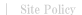 site policy